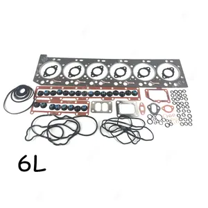 QSL 6L ISL Engine Spare Parts Upper Gasket Kit Full Gasket Kit 4089978 4089758
