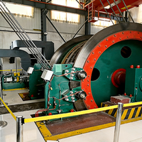 Treuil minier à friction multi-cordes de 120T de capacité de charge pour mines non métalliques, faible bruit, personnalisable