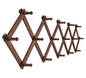 Duvara monte ahşap portmanto bambu mandal kanca ev palto askılık portmanto için şapka, giysi, havlu - Product Image 6