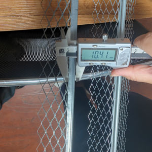 Usine Vente Métal Plâtrage 50x50mm Gi <span class=keywords><strong>Acier</strong></span> Intérieur Angle Gardes En <span class=keywords><strong>Acier</strong></span> Inoxydable Stuc Cloison Sèche Coin Perle pour Plâtrage - Product Image 3