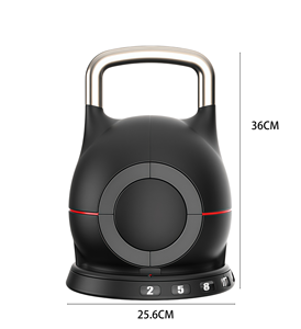 Pesa Rusa de Aleación de Aluminio de Alta Calidad para Uso Comercial, 44 LB, 7 Velocidades Ajustables, para Gimnasio y Hogar - Product Image 2