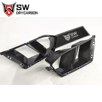 Pour BMW G80 M3 G82 M4 2021+ – Nouvelle garniture de prise d'air avant en fibre de carbone sèche de haute qualité, style MP