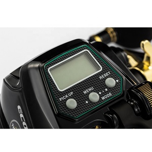 Carrete de pesca eléctrico de tamaño 3000/5000 Ecooda EZH, carrete de manguera eléctrica de gran potencia de arrastre de agua salada, carrete de Jigging de 12V CC - Product Image 2