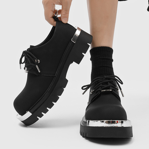 New Fashion Round Toe <strong>Men</strong> Platform Pu Leather <strong>Shoes</strong> Large Size Business <strong>Men</strong> <strong>Dress</strong> <strong>Shoes</strong> - Product Image 3