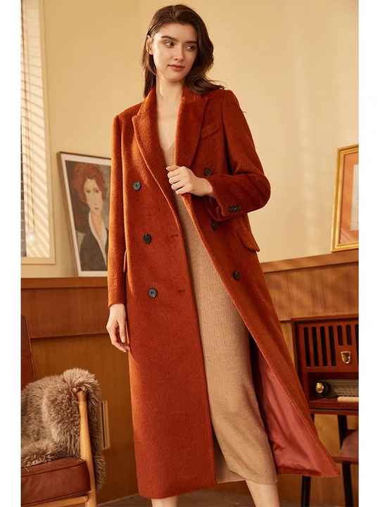 Elegant Wool-Blend Coat – Comfortable, Flattering & Timeless