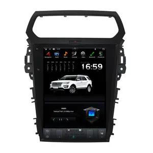 plug-and-play 12.1 inch car stereo android gps for Ford Explorer car radio navigator 2014-2018