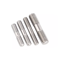 Factory Price M10 M12 M16 m18 M20 Double End Stud Bolt Threaded Rods Grade 8.8 Carbon Steel and Stainless Steel Stud Bolt