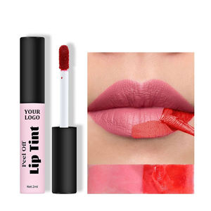 Teinture à lèvres peel-off hydratante OEM MLM, couleur longue durée pour maquillage quotidien des lèvres, marque privée, rouge à lèvres et crayon à lèvres - Product Image 1