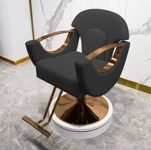 Silla de Barbería de Acero Inoxidable en Oferta, Silla de Peluquería para Coloración y Corte de Cabello - Product Image 5