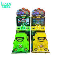 Machine de jeu vidéo d'arcade pour enfants, simulateur de course automobile à monnayeur