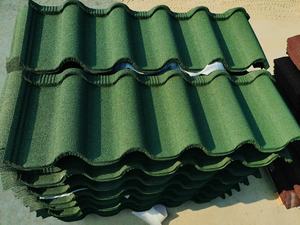 <span class=keywords><strong>Bardeaux</strong></span> de toiture en acier et métal revêtus de pierre d'asphalte à emboîtement Foshan à faible coût - Product Image 2