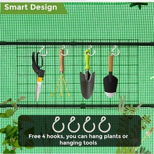 โรงเรือนปลูกพืชราคาถูกจากบลูโอเชียนการ์เด้น ขายส่ง โรงเรือนปลูกพืชแบบพกพา โรงเรือนปลูกพืชกลางแจ้ง โรงเรือนปลูกพืชขนาดเล็กสำหรับปลูกผัก - Product Image 5