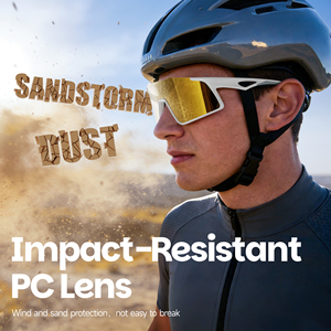 Custom Logo TR90 Large <b>Frame</b> Sports Sonnenbrille Windproof UV Protected Cricket <b>Bicycle</b> Moutain Cycling Sunglasses - Product Image 3