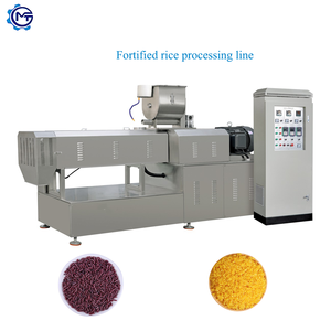 Nouvelle ligne de production de riz artificiel nutritionnel de machine d'extrudeuse de riz instantanée automatique électrique - Product Image 4