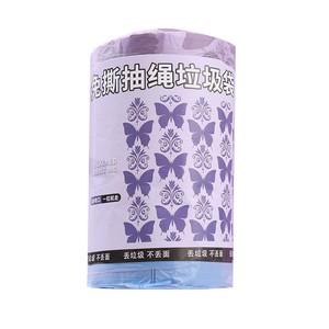 ถุงขยะลาเวนเดอร์ แบบหนา สำหรับใช้ในบ้าน แบบมีหูหิ้ว กันยุง มีเชือกรูด ขนาดใหญ่ ไม่ขาดง่าย หนาพิเศษ - Product Image 2