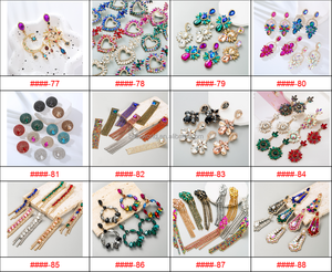 BELLEWORLD Eleganti Orecchini Pendenti in Stile Vintage con Strass Colorati, Set <span class=keywords><strong>di</strong></span> Orecchini <span class=keywords><strong>di</strong></span> <span class=keywords><strong>Lusso</strong></span> in Cristallo per Donne - Product Image 5