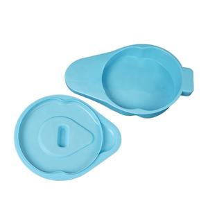 कवर के साथ अस्पताल बेडपैन कैरिज में उच्च गुणवत्ता वाले धोने योग्य डिस्पोजेबल प्लास्टिक बेडपैन - Product Image 1