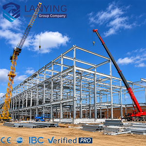Installation rapide de <span class=keywords><strong>PEB</strong></span> avec certification ISO9001, structure en acier léger anti-corrosion et atelier à grande portée - Product Image 4
