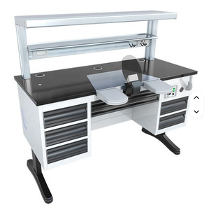 Bureau <span class=keywords><strong>de</strong></span> <span class=keywords><strong>laboratoire</strong></span> dentaire réglable, <span class=keywords><strong>poste</strong></span> <span class=keywords><strong>de</strong></span> travail pour <span class=keywords><strong>technicien</strong></span> dentaire simple/double - Product Image 1