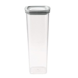 Food Grade Airtight Transparent <b>Kitchen</b> <b>Storage</b> <b>Container</b> Rectangle Flip Top Lid For Pasta Grain Long Term <b>Storage</b> - Product Image 5