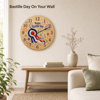 Horloge murale en bois de 10 pouces pour salon, cuisine, bureau, décoration, choix de cadeau de fête, horloge ronde suspendue, fournisseur en gros