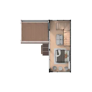 Marine Dancer Newest Design Resort Hotel Modern Modular Container Capsule House