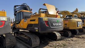 รถขุดไฮดรอลิกตีนตะขาบ Volvo EC250 EC240 EC210 มือสอง สภาพ 95% คุณภาพสูง น้ำหนัก 25 ตัน อุปกรณ์ก่อสร้างมือสอง มาตรฐาน EPA CE - Product Image 4
