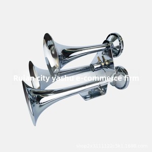 Bocina de aire grande de acero inoxidable para camiones y barcos, válvula solenoide modificada, 4 tonos, TZ-313, instrumento musical de bajo - Product Image 4