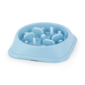 Tazón lento de laberinto de plástico <span class=keywords><strong>para</strong></span> mascotas, cuenco alimentador lento <span class=keywords><strong>para</strong></span> perros, antiasfixia, 2 unidades - Product Image 4