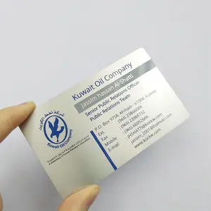 공장 고품질 주문을 받아서 만들어진 로고 인쇄 스테인리스 분쇄기 카드 레이저 조각 금속 카드