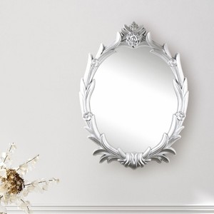 Venta al por mayor de estilo europeo moderno de encaje antiguo decorativo para baño y sala de estar <span class=keywords><strong>espejos</strong></span> de entrada montados en la pared - Product Image 2
