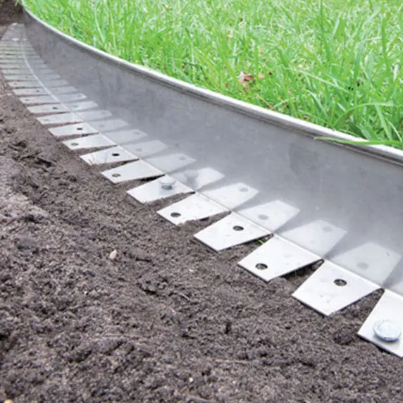 Roestvrije Ss Tuin Rand Landschap Rand Duurt Een Leven Lang