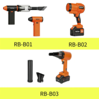 Souffleur à feuilles sans fil industriel 21V XinChain à batterie pour la collecte de neige et de poussière, outils de construction DIY