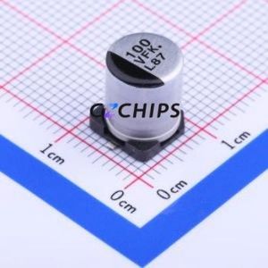 Condensador Electrolítico de Aluminio SMD EEEFK1V101P, D8xL10.2mm 100uF 20% 35V 450mA-120Hz - Product Image 1