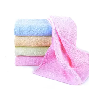 Organic Cheap cotton 10x10 inches custom other towel 500GSM Cleaning cloth bamboo baby towel baby terry towel