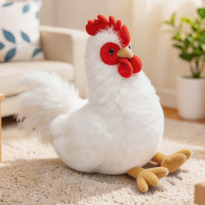 Juguete de Peluche de Pollo de 28 cm, Decoración para el Día de Pascua - Product Image 6