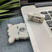 Baru ramah lingkungan PVC kartun domba desain USB 2.0 Flash Drive kecepatan tinggi USB 3.0 Promosi mengambil Pen Drive
