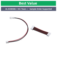 أسلاك توصيل للإضاءة في السيارات/الدراجات النارية، 28AWG PVC، قابس سريع، نحاس خالٍ من الأكسجين، SAE J1128، درجة 2، أسود اللون