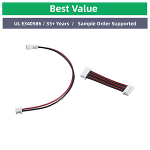 Fiação de Iluminação, para Pacote de Baterias, 28AWG, Conector Rápido, Cobre Livre de Oxigênio, Grau SAE J1128, 2 Pinos, Preto e Vermelho - Product Image 2