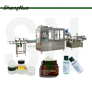 Filling and Packaging Solutions for Cosmetic Products Skin tightening cream 250ml cosmetic bottle filling machine