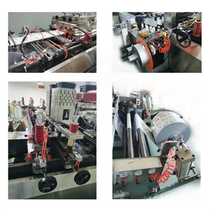 Machine de fabrication de sacs à fermeture éclair à trois soudures latérales, équipement de fabrication de sacs à soudures centrales pour emballages de snacks et de produits alimentaires - Product Image 4