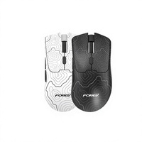 Nouvelle souris de jeu et de bureau sans fil légère transfrontalière co-marquée double mode S260 avec recharge sans fil, capteur PAW3212, sept fonctions