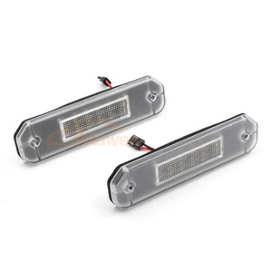 Feu de <span class=keywords><strong>plaque</strong></span> d'<span class=keywords><strong>immatriculation</strong></span> utilisé pour PEUGEOT <span class=keywords><strong>206</strong></span> OE NO.6340A3 11091303 6340F9 6340E8 - Product Image 5