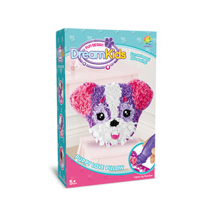 Diy Plush Cushion Kit For Kids <b>Tiger</b> Cupcake Hedgehog Craft 19x30.5x8cm Educational <b>Toy</b> Shantou Made - Product Image 5