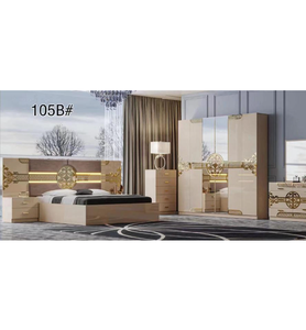 Suite da Camera da Letto Personalizzabile in 6 Pezzi, Mobili Pieghevoli per Appartamenti, Ville o Case Vacanza, Molto Conveniente - Product Image 4