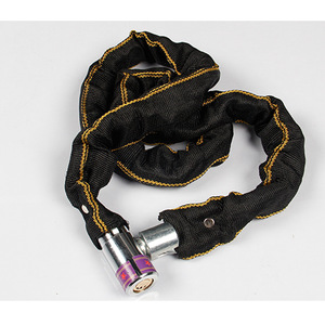 Candado de cadena de acero de aleación para bicicletas eléctricas, scooters, motocicletas, candado de seguridad antirrobo hidráulico - Product Image 1