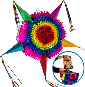 Piñata Mexicana Grande con Temática Tradicional Mexicana Personalizada <span class=keywords><strong>de</strong></span> Nicro, Decoración para Fiestas <span class=keywords><strong>de</strong></span> Halloween, Navidad y Otros Días Festivos, con Cuerda para Colgar - Product Image 1