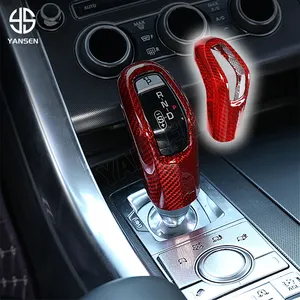 Kit intérieur de luxe en fibre de carbone sèche pour le levier de vitesses pour Land Rover Range Rover Sport 2014-2017 - Product Image 1