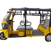 Motocicleta Triciclo Taxi/Tuk-Tuk de 3 Ruedas para 9 Pasajeros, Grado Industrial y Alimentario, Nueva, Fabricada en EE. UU.