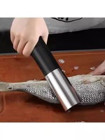 Grattoir électrique sans fil pour écailles de poisson avec éplucheur en plastique pour écailles de poisson